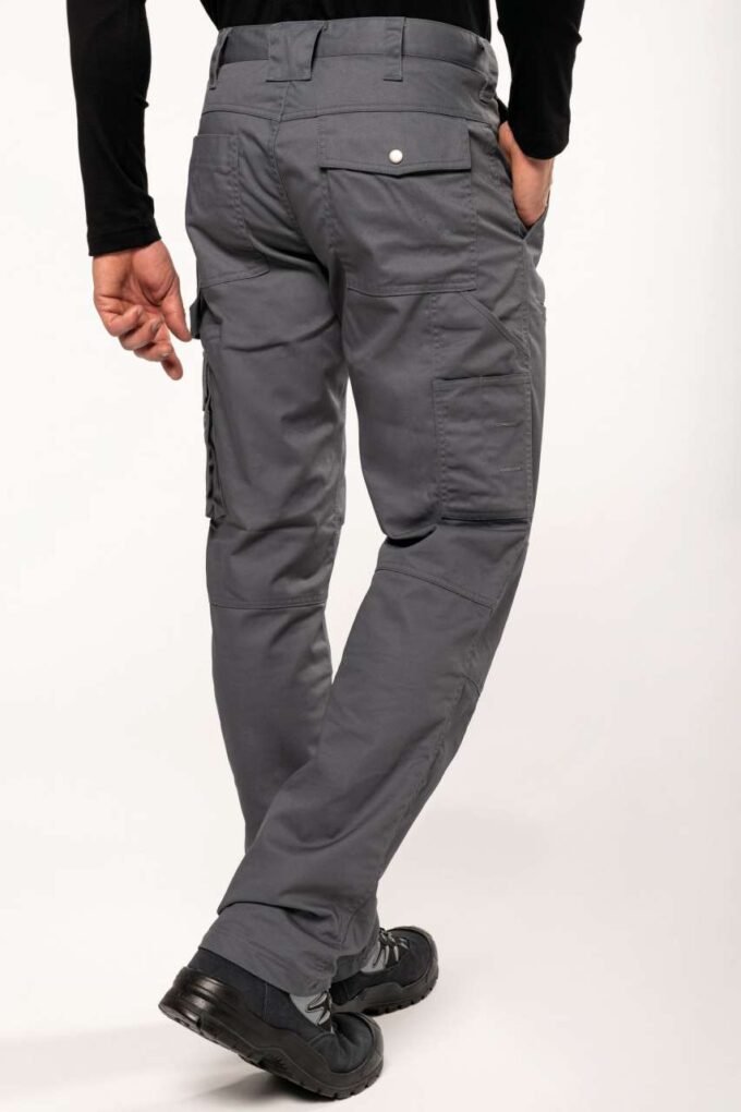 MULTI POCKET WORKWEAR TROUSERS Convoy Grey - Image 2