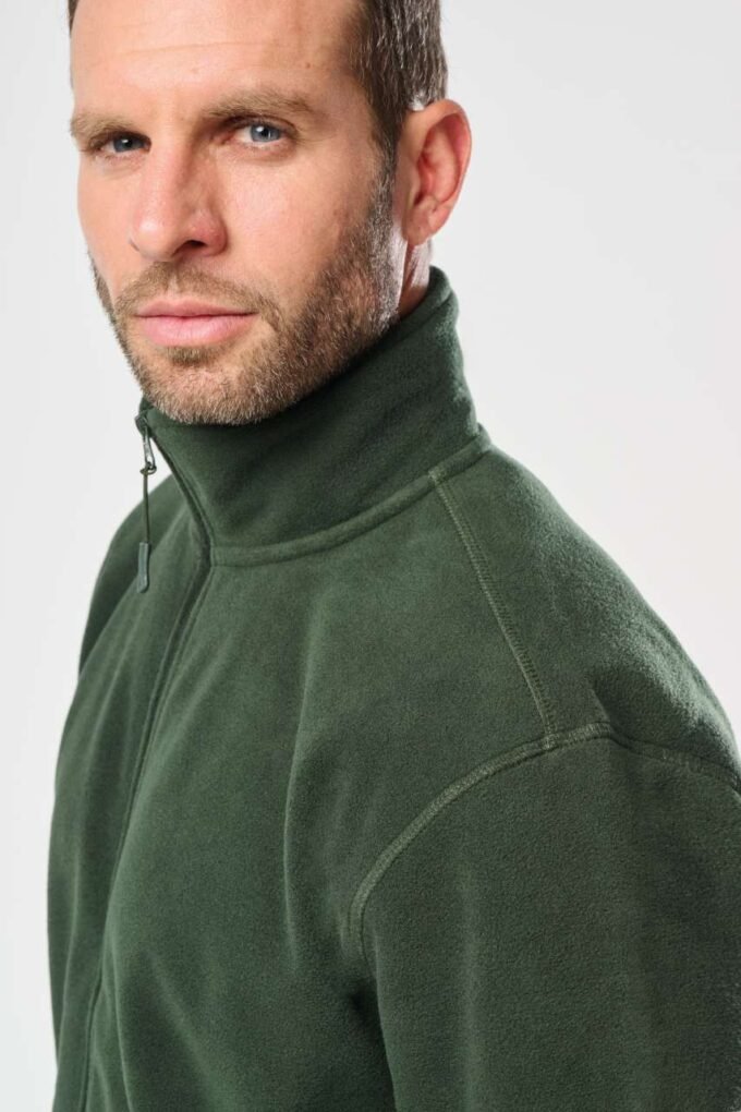 Unisex microfleecová mikina na zip DESIGNED TO WORK - Image 7