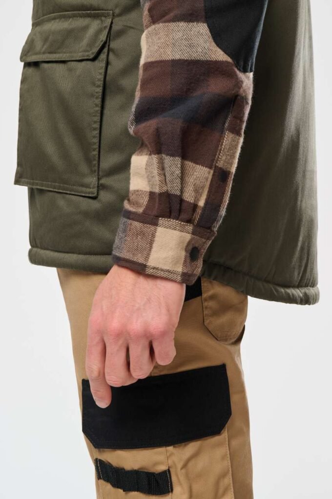 Unisex vesta s podšívkou a kapsami Worker - Image 2