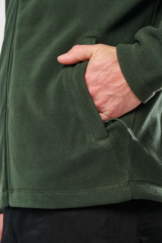 Unisex microfleecová mikina na zip DESIGNED TO WORK - Image 9