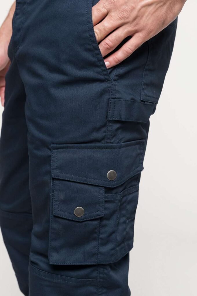 MULTI POCKET WORKWEAR TROUSERS Convoy Grey - Image 4