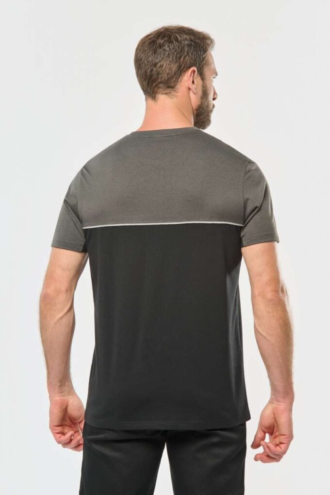 Unisex dvoubarevné tričko Eco - Image 2