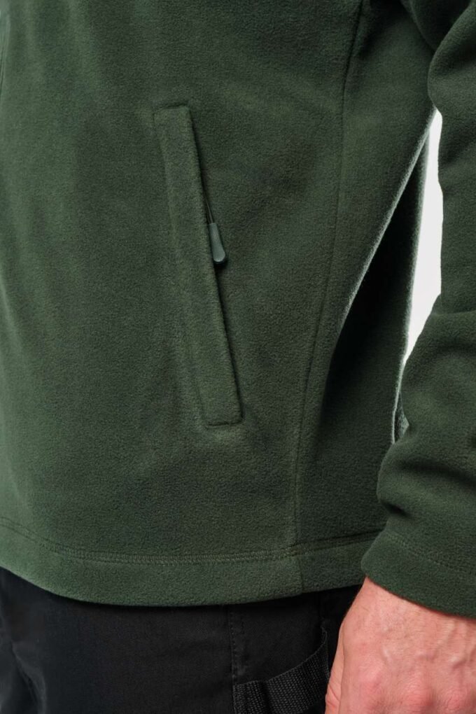 Unisex microfleecová mikina na zip DESIGNED TO WORK - Image 8