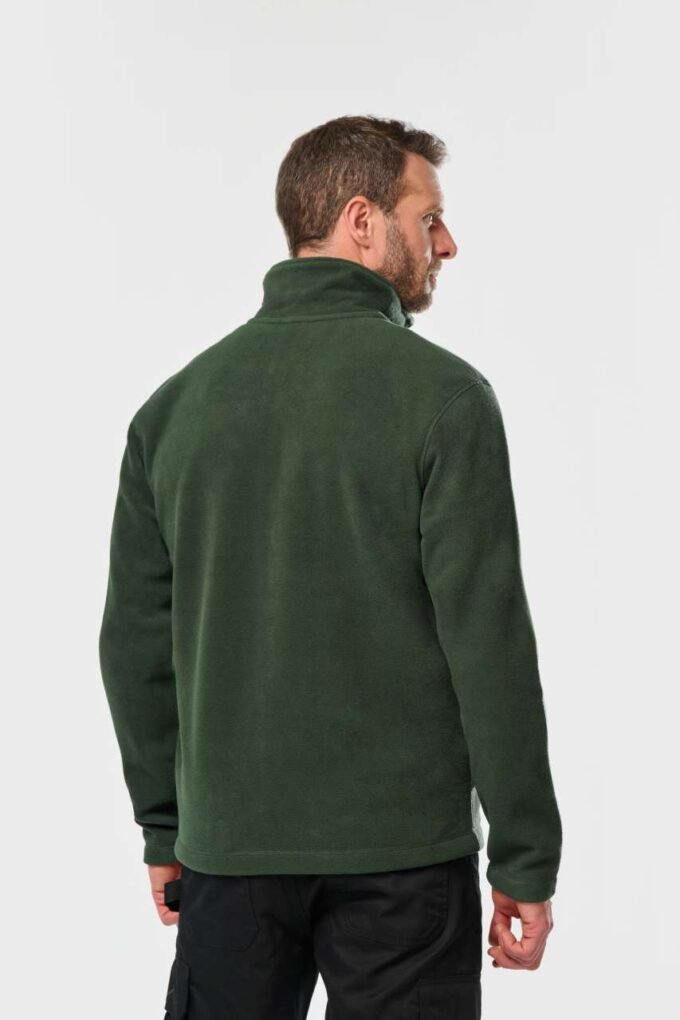 Unisex microfleecová mikina na zip DESIGNED TO WORK - Image 3