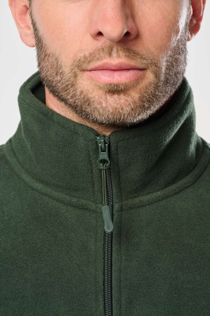 Unisex microfleecová mikina na zip DESIGNED TO WORK - Image 6