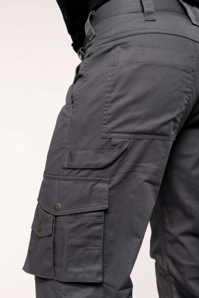 MULTI POCKET WORKWEAR TROUSERS Convoy Grey - Image 10