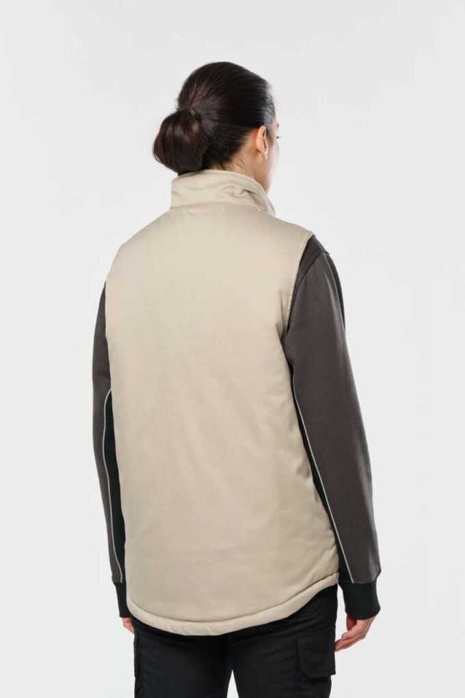 Unisex vesta s podšívkou a kapsami Worker - Image 6
