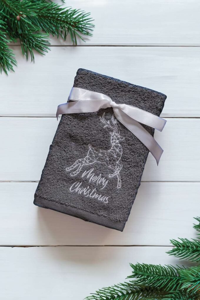 Unisex vánoční osuška Snowflake