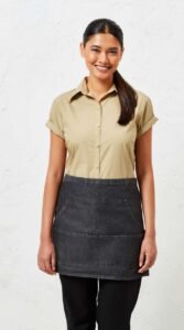 Džínová krátká zástěra do pasu Stitch