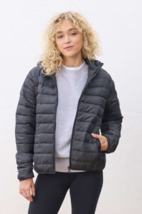 Dámská lehká prošívaná bunda s kapucí Stream
