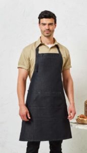 Džínová zástěra barista Stitch