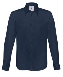 Pánská strečová poplinová košile London