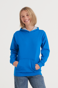 Dětská mikina s kontrastní  kapucí Colorful