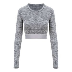 Dámské funkční crop tričko s dlouhým rukávem Drive