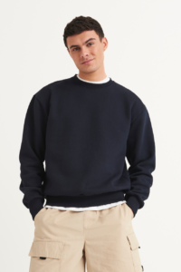 Unisex mikina bez kapuce Signature H