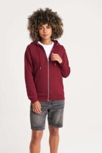 Unisex organická mikina na zip Zoodie