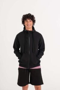 Unisex mikina na zip Graduate Heavyweight